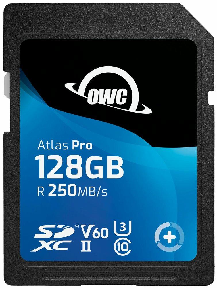 OWC Atlas Pro SDXC UHS-II V60 Memory Card – 128GB to 1TB – High-Speed, Durable, Pro-Grade OWC Atlas Pro SDXC UHS-II V60 Memory Card – 128GB to 1TB – High-Speed, Durable, Pro-Grade
